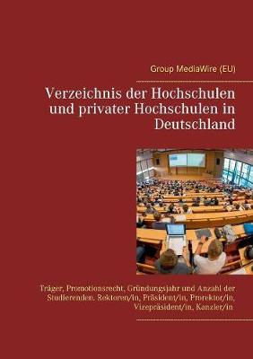 Verzeichnis der Hochschulen und privater Hochschulen in Deutschland