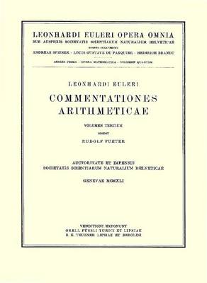 Commentationes arithmeticae 2nd part