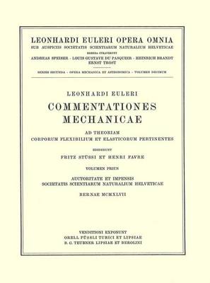 Commentationes mechanicae ad theoriam motus punctorum pertinentes 2nd part