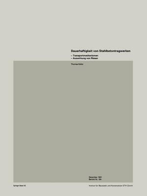 Dauerhaftigkeit von Stahlbetonwerken