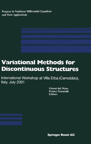 Variational Methods for Discontinuous Structures