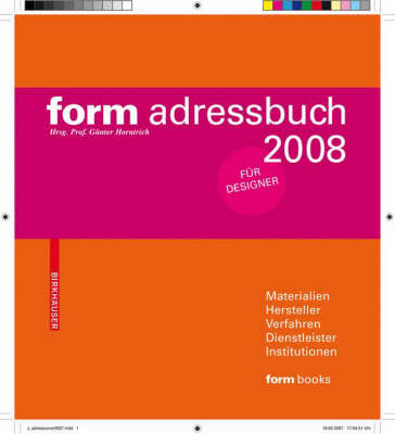 Form Adressbuch 2008