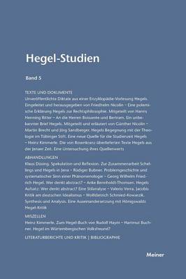 Hegel-Studien / Hegel-Studien Band 5 (1969)