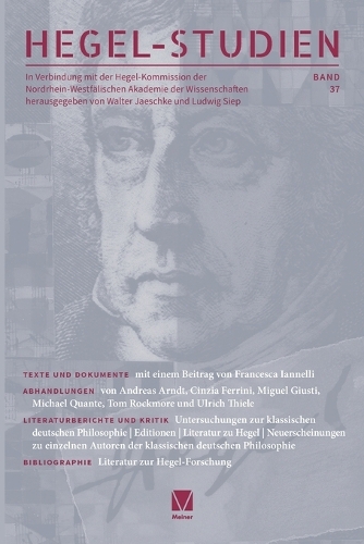 Hegel-Studien 37