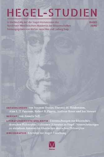 Hegel-Studien 39/40
