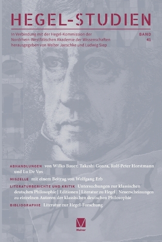 Hegel-Studien 41