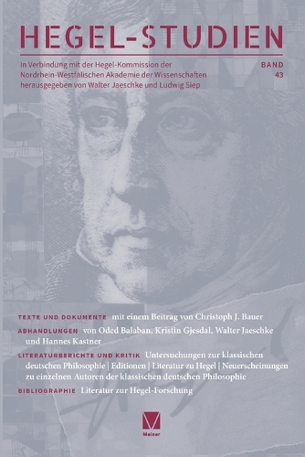 Hegel-Studien 43