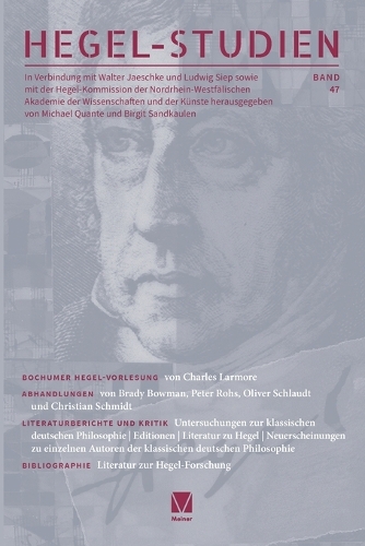 Hegel-Studien 47