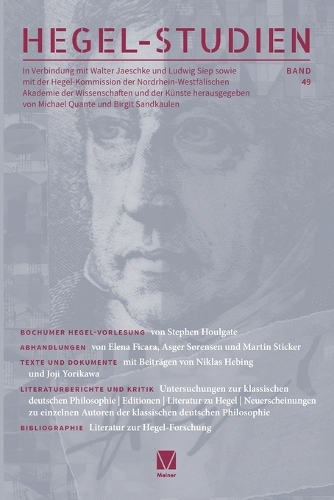 Hegel-Studien 49