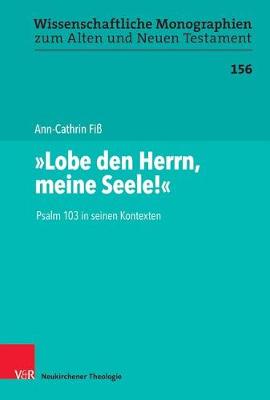 Wissenschaftliche Monographien zum Alten und Neuen Testament
