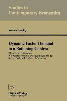 Dynamic Factor Demand in a Rationing Context