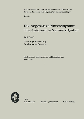 Das vegetative Nervensystem, Teil 1