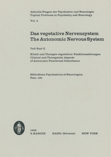 Das vegetative Nervensystem, Teil 2