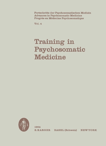 Training in Psychosomatic Medicine