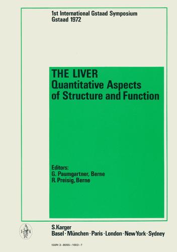 The Liver. Quantitative Aspects of Structure and Function
