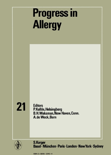 Progress in Allergy Vol. 21