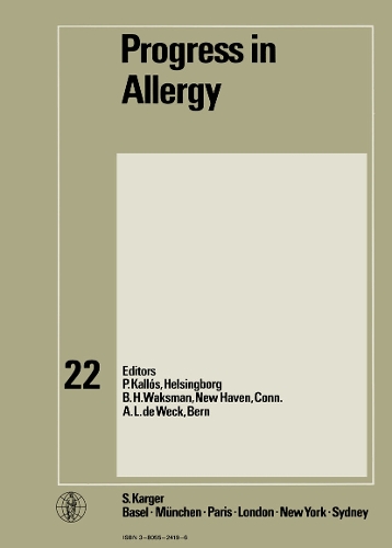 Progress in Allergy Vol. 22