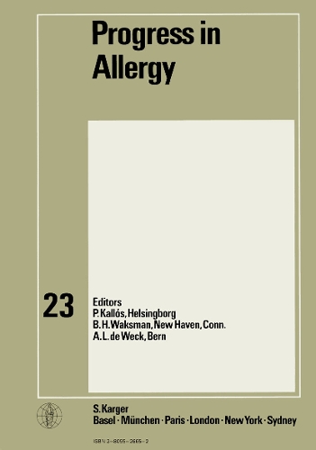 Progress in Allergy Vol. 23