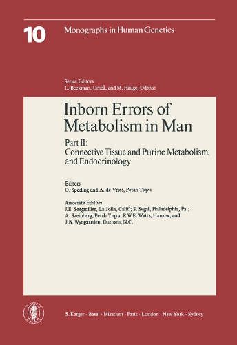 Inborn Errors of Metabolism in Man