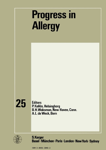 Progress in Allergy Vol. 25