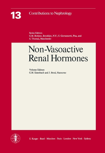 Non-Vasoactive Renal Hormones