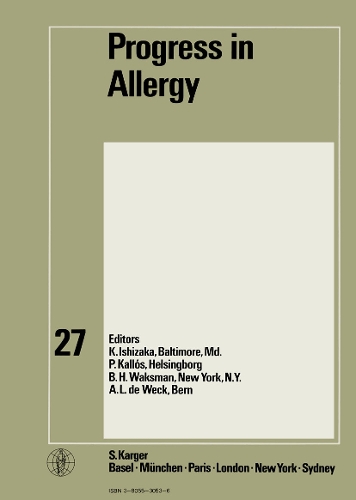 Progress in Allergy Vol. 27