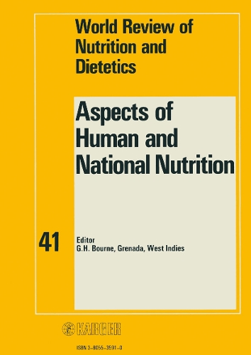 Aspects of Human and National Nutrition