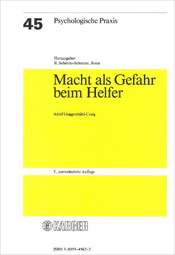 Macht als Gefahr beim Helfer