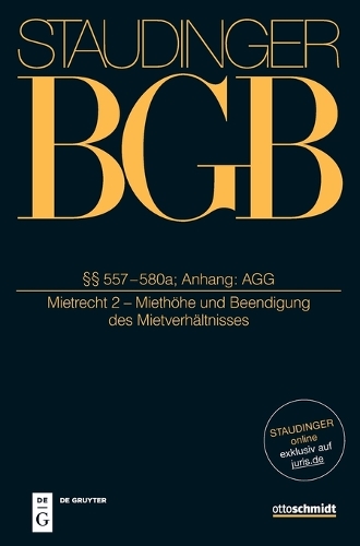 §§ 557-580a; Anhang: Agg