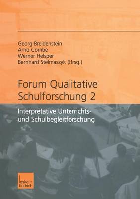 Forum qualitative Schulforschung 2