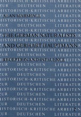 German Naturalists and Gerhart Hauptmann