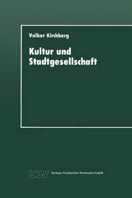 Kultur und Stadtgesellschaft
