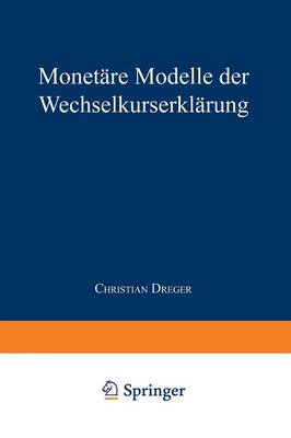 Monetare Modelle der Wechselkurserklarung