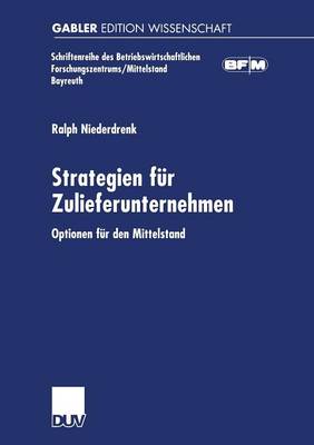 Strategien fur Zulieferunternehmen