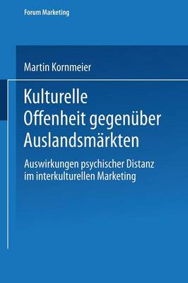 Kulturelle Offenheit gegenuber Auslandsmarkten