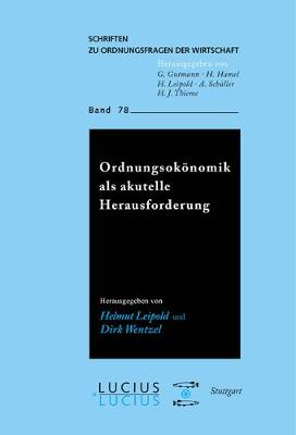 Ordnungsoekonomik ALS Aktuelle Herausforderung