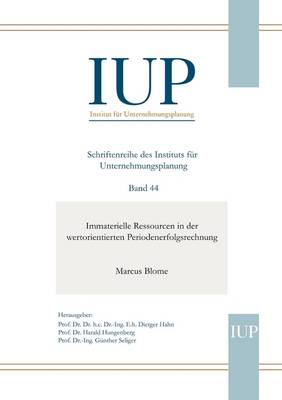 Immaterielle Ressourcen in der wertorientierten Periodenerfolgsrechnung