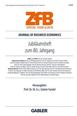 Jubiläumsheft zum 80. Jahrgang