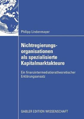 Nichtregierungsorganisationen als spezialisierte Kapitalmarktakteure