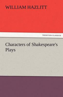 Characters of Shakespeare's Plays