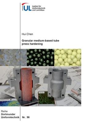 Granular medium-based tube press hardening