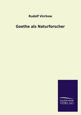Goethe als Naturforscher