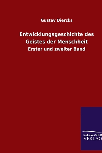 Entwicklungsgeschichte des Geistes der Menschheit