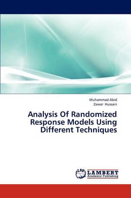Analysis of Randomized Response Models Using Different Techniques