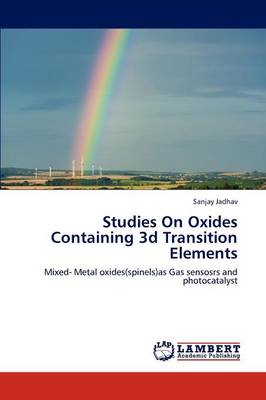 Studies on Oxides Containing 3D Transition Elements