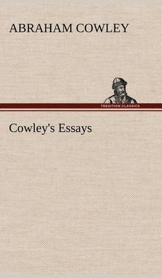 Cowley's Essays