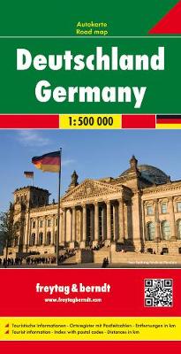 Germany Road Map 1:500 000