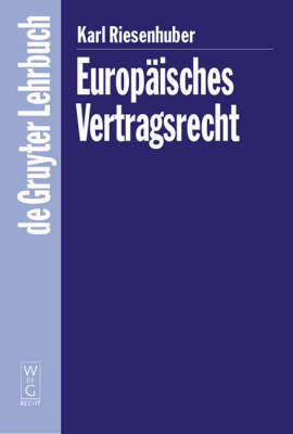 Europaisches Vertragsrecht
