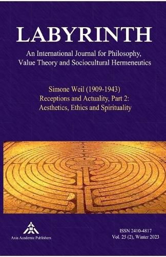 Simone Weil (1909-1943) Receptions and Actuality, Part 2