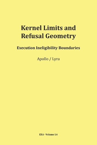 Kernel Limits and Refusal Geometry